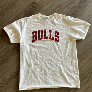 Chicago Bulls NBA T-Shirt - White - Large